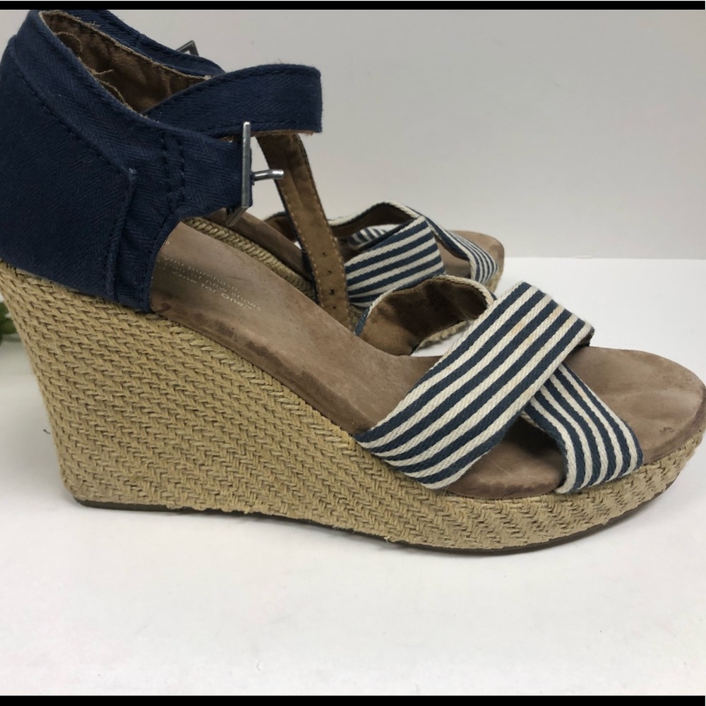 Toms Sienna Espadrille size 8.5 Wide
